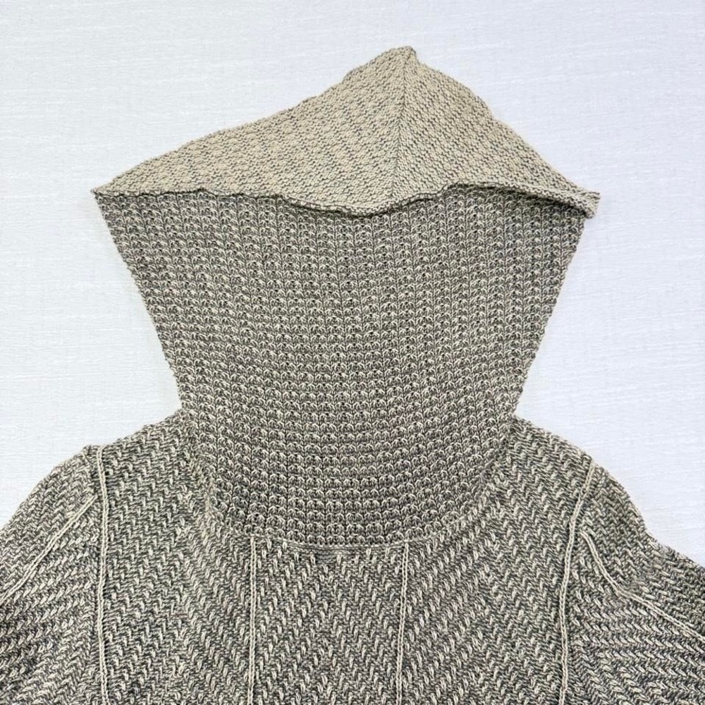 Y2K Medieval Cowl‎ Neck Sweater Fairycore Mori Kei Knit Womens S effici cotton - Picture 6 of 8